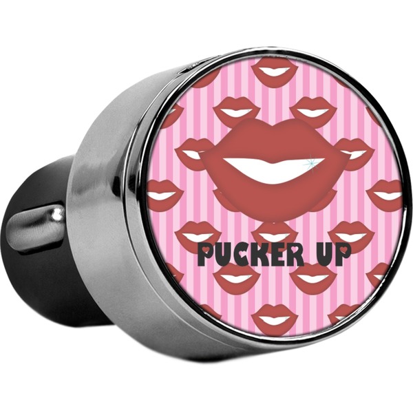 Custom Lips (Pucker Up) USB Car Charger