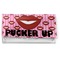 Lips (Pucker Up) Vinyl Checkbook Cover