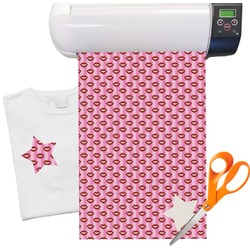 Lips (Pucker Up) Heat Transfer Vinyl Sheet (12"x18")