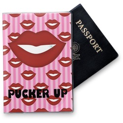 Lips (Pucker Up) Vinyl Passport Holder