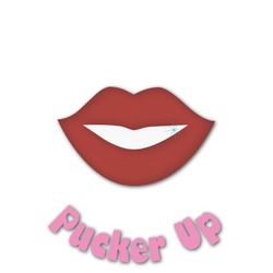 Lips (Pucker Up) Graphic Decal - Custom Sizes