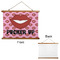 Lips (Pucker Up) Wall Hanging Tapestry - Landscape - APPROVAL