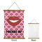 Lips (Pucker Up) Wall Hanging Tapestry - Portrait - APPROVAL