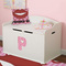 Lips (Pucker Up)  Wall Letter on Toy Chest