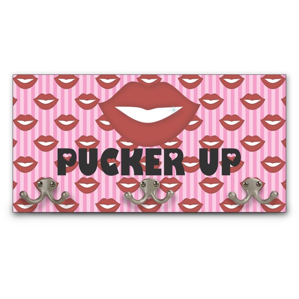 Custom Lips (Pucker Up) Wall Mounted Coat Rack