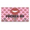 Lips (Pucker Up) Wall Mounted Coat Hanger - Front View