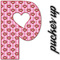 Lips (Pucker Up) Wall Name & Initial Decal