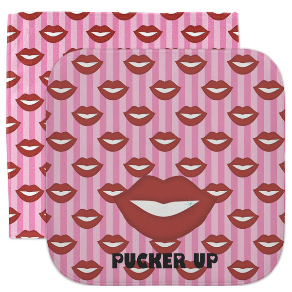 Custom Lips (Pucker Up) Facecloth / Wash Cloth