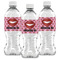 Lips (Pucker Up) Water Bottle Labels - Front View