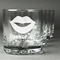 Lips (Pucker Up) Whiskey Glasses (Set of 4)