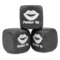 Lips (Pucker Up) Whiskey Stones - Set of 3 - Front