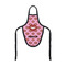 Lips (Pucker Up) Bottle Apron
