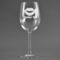Lips (Pucker Up) Wine Glass (Single)