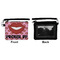 Lips (Pucker Up) Wristlet ID Cases - Front & Back