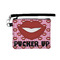 Lips (Pucker Up) Wristlet ID Cases - Front