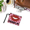 Lips (Pucker Up) Wristlet ID Cases - LIFESTYLE