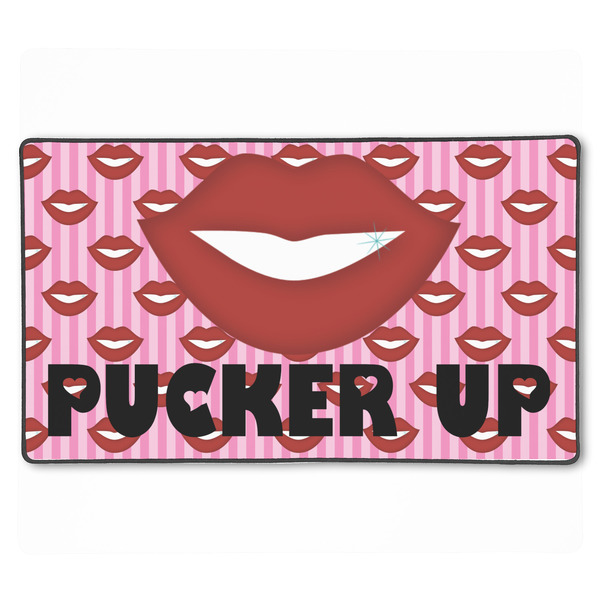 Custom Lips (Pucker Up) XXL Gaming Mouse Pad - 24" x 14"