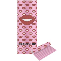 Lips (Pucker Up) Yoga Mat - Printable Front and Back