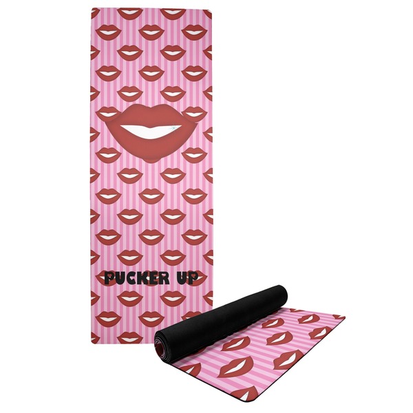 Custom Lips (Pucker Up) Yoga Mat