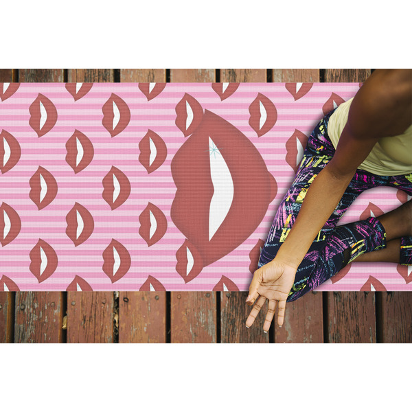 Lips (Pucker Up) Yoga Mats - LIFESTYLE