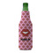 Lips (Pucker Up) Zipper Bottle Cooler - FRONT (bottle)