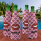 Lips (Pucker Up) Zipper Bottle Cooler - Set of 4 - LIFESTYLE