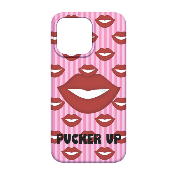 Lips (Pucker Up) iPhone 13 Pro Case - Back