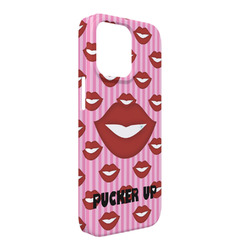 Lips (Pucker Up) iPhone Case - Plastic - iPhone 13 Pro Max