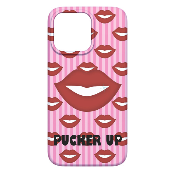 Lips (Pucker Up) iPhone 13 Pro Max Case - Back