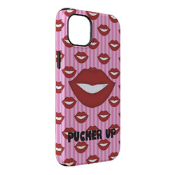 Lips (Pucker Up) iPhone Case - Rubber Lined - iPhone 14 Plus