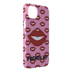 Lips (Pucker Up) iPhone Case - Plastic - iPhone 14 Pro Max