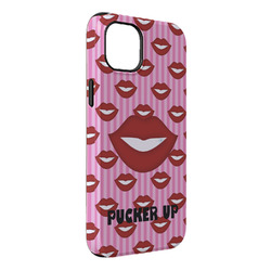 Lips (Pucker Up) iPhone Case - Rubber Lined - iPhone 14 Pro Max