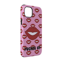 Lips (Pucker Up) iPhone Case - Rubber Lined - iPhone 14 Pro