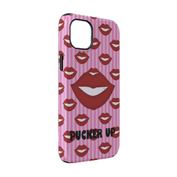 Lips (Pucker Up) iPhone Case - Rubber Lined - iPhone 14
