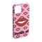 Lips (Pucker Up) iPhone 15 Case - Angle