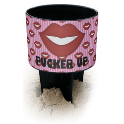 Lips (Pucker Up) Black Beach Spiker Drink Holder