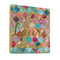 Glitter Moroccan Watercolor 3 Ring Binders - Full Wrap - 1" - FRONT