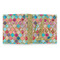 Glitter Moroccan Watercolor 3 Ring Binders - Full Wrap - 1" - OPEN OUTSIDE