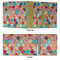 Glitter Moroccan Watercolor 3 Ring Binders - Full Wrap - 3" - APPROVAL
