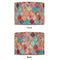 Glitter Moroccan Watercolor 8" Drum Lampshade - APPROVAL (Fabric)