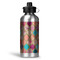 Glitter Moroccan Watercolor Aluminum Water Bottle