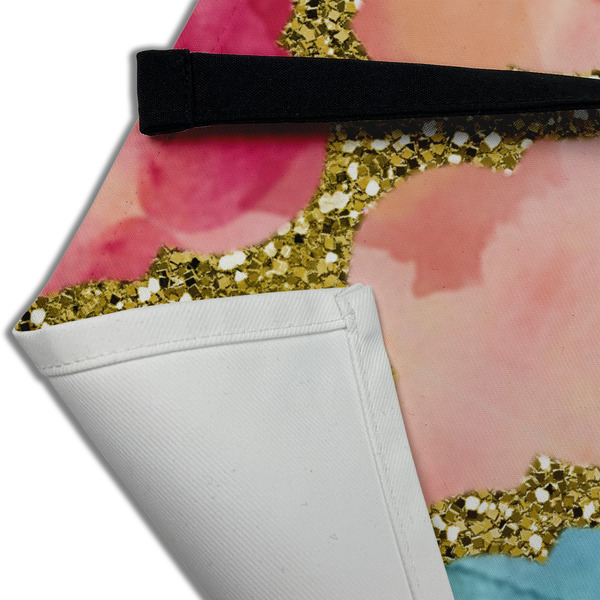 Glitter Moroccan Watercolor Apron - (Detail)