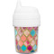 Glitter Moroccan Watercolor Baby Sippy Cup (Personalized)