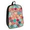Glitter Moroccan Watercolor Backpack - angled view