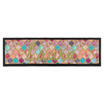 Glitter Moroccan Watercolor Bar Mat - Large