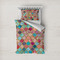Glitter Moroccan Watercolor Bedding Set- Twin Lifestyle - Duvet