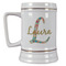 Glitter Moroccan Watercolor Beer Stein - Front View