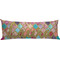 Glitter Moroccan Watercolor Body Pillow Case