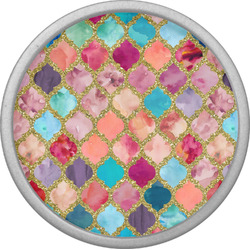 Glitter Moroccan Watercolor Cabinet Knob