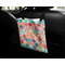 Glitter Moroccan Watercolor Car Bag - In Use